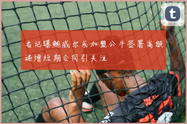 名记曝鲍威尔或加盟公牛签署高额递增短期合同引关注