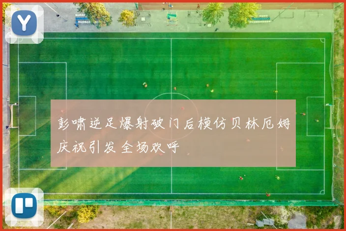彭啸逆足爆射破门后模仿贝林厄姆庆祝引发全场欢呼